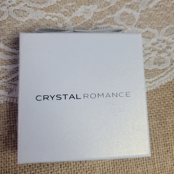 Crystal romance genuine crystal/silver plated heart necklace - Picture 7 of 7